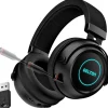 Delton G520 Wireless Noise Canceling Bluetooth Stereo Business/Gaming Over-the-Ear Computer Headset, Black (DBHG520)* Headsets