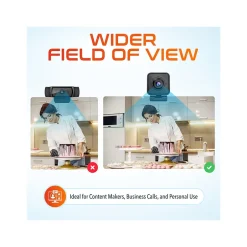 Delton HD 1080p Wireless Webcam, 2.1 Megapixels, Black (DCWC50)* Webcams