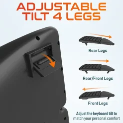 Delton KB250 Ergonomic Keyboard, Black (DKBE250-U)* Ergonomic Keyboards