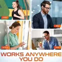 Delton T70 Wireless Noise Canceling Bluetooth Computer Earbuds, Black (DBHT70)* Headsets