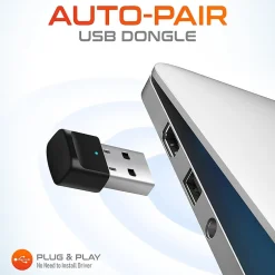 Delton 20X Professional USB-C, 3.5mm Noise Canceling Bluetooth On Ear Headset (DBTHEAD20XBTDLHSAS1)* Headsets