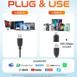 Delton 42Y Noise-Canceling Stereo Over-the-Ear Headset, USB Type-A (DWH42YAC)* Gaming Headsets