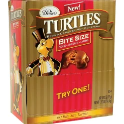 Chocolate<DeMet's Turtles Snack Size Pecans, Chocoloate & Caramel Milk Chocolate Candy Bar, .42 oz. (209-05618)