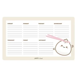 Denik Lil B Dumpling Notepad, 10" x 6", Multicolor, 52 Sheets/Pad (DP1887) Online
