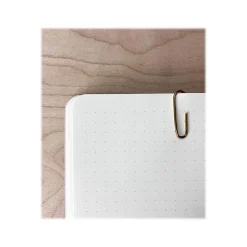 Denik Rise & Shine Hardcover Journal, 5.25" x 7.25", Dotted Ruled, Brown/Rose Gold, 128 Pages (CET569D) New