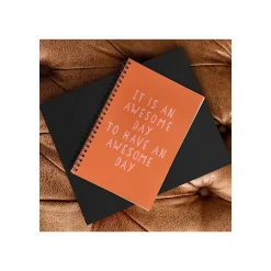 DENY Designs Awesome Day by June Journal Professional Notebooks, 5.5