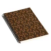 DENY Designs Cheetah Gisselle by Iveta Abolina Professional Notebooks, 5.5" x 8.25", Dotted, 40 Sheets, Brown (70302-NOBS01) Outlet