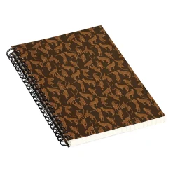 DENY Designs Cheetah Gisselle by Iveta Abolina Professional Notebooks, 5.5" x 8.25", Dotted, 40 Sheets, Brown (70302-NOBS01) Outlet