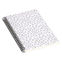 DENY Designs Hello Furry by Iveta Abolina Professional Notebooks, 5.5" x 8.25", Dotted, 40 Sheets, White (70333-NOBS01) Sale
