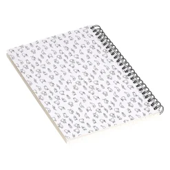 DENY Designs Hello Furry by Iveta Abolina Professional Notebooks, 5.5" x 8.25", Dotted, 40 Sheets, White (70333-NOBS01) Sale