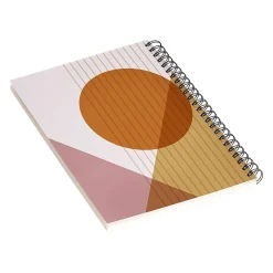 DENY Designs Horizon Lines by Morgan Kendall Professional Notebooks, 5.5" x 8.25", Dotted, 40 Sheets, Multicolor (72677-NOBS01) Sale