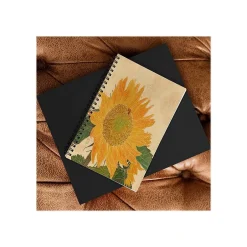 DENY Designs Sunflower and Bee by Sewzinski Professional Notebooks, 5.5