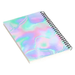 DENY Designs Unicorn Holograph by 83 Oranges Professional Notebooks, 5.5" x 8.25", Dotted, 40 Sheets, Multicolor (70470-NOBS01) Hot