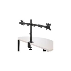 StarTech Desk Mount Dual Monitor Arm - Ergonomic VESA Compatible Mount for up to 32 inch Display - Desk Clamp / Grommet - Articulating* Monitor Mounts & Stands