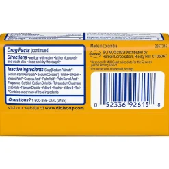 Dial Advanced Clean Antibacterial Bar Soap, Gold Scent, 36/Carton (00052336926172)