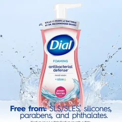 Dial Complete Antibacterial Foaming Hand Soap, Power Berries, 7.5 Oz. (DIA 03016)