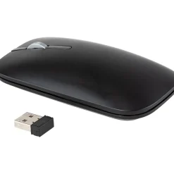 Digital Innovations LoPro Wireless Abidextrous Optical 2.4 GHz Mouse, Black (32312)* Mice