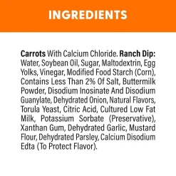 Fresh Groceries<Dippin' Stix Carrots and Ranch Snack Kit, 2.75, 6/Box (307-00369)