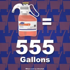 Stride Diversey Neutral Floor Cleaner, SmartDose, 1.4L, 2 Bottles/Carton (95122613)