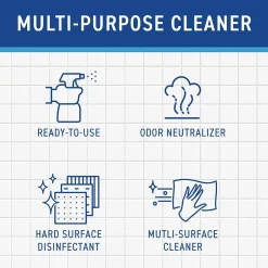 Virex Diversey TB Disinfectant Cleaner, RTU, Lemon Scent, 32 oz., 12/Carton (04743.)