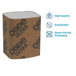 Napkins<Dixie Ultra Interfold 2-Ply Napkin Dispenser Refill by GP PRO, White, 250 Napkins /Pack, 24/Carton (32006)