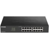D-Link DGS-1100-16V2 16 Ports Layer 2 Gigabit Ethernet PoE Switch Managed, Black* Ethernet Switches & Splitters
