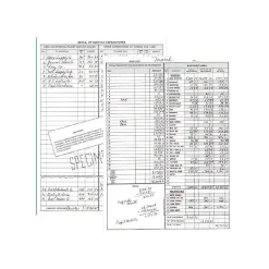 New Simple Weekly Bookkeeping Record, 8.75" x 11.25", Black (600) Accounting & Record Journals