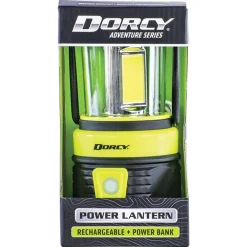 Flashlights & Lanterns<Dorcy 1,800-Lumen LED Rechargeable Adventure Lantern, Black & Yellow (41-3125)