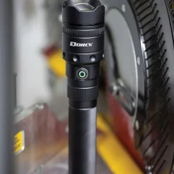 Flashlights & Lanterns<Dorcy 4,000-Lumen Pro Water-Resistant LED Rechargeable Flashlight with Built-in Power Bank, Gray (41-2611)