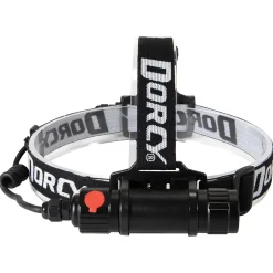 Flashlights & Lanterns<Dorcy 1,000-Lumen Pro Water-Resistant LED Rechargeable Headlamp, Black (41-2121)