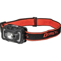 Flashlights & Lanterns<Dorcy 330-Lumen USB Rechargeable Motion Sensor Headlamp, Black/Red (41-4359)