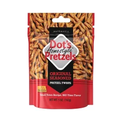 Pretzels<Dots Homestyle Original Seasoned Pretzels Twists, 5 oz. (DDP00800)