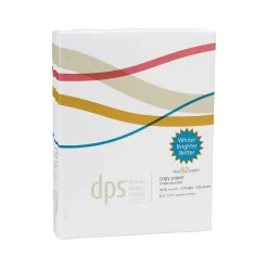 Clearance DPS by Staples 8.5" x 11" 3-Hole Punched Copy Paper, 20 lbs., 92 Brightness,10 Reams/Carton (DPS08511P) Copy Paper