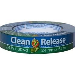 Duck Clean Release 0.94" x 60 yds. Painter Tape, Blue (240193)* Masking Tape