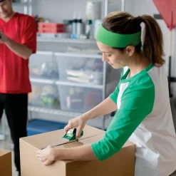 Duck EZ-Start Packing Tape with Dispenser, 1.88