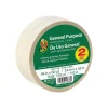 Duck General Purpose Masking Tape, 0.94" x 60 Yds., Beige, 2/Pack (PG-2-2)* Masking Tape