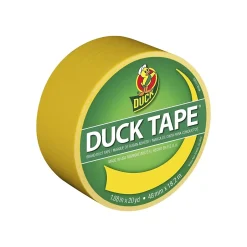 Duck Heavy Duty Duct Tape, 1.88" x 20 Yds., Yellow (1304966)* Duct Tape
