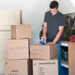 Duck HP260 Heavy Duty Packing Tape with Dispenser, 1.88