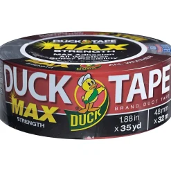 Duck Max General Purpose Duct Tape, 1.88" x 35 Yds, Black (240867)* Duct Tape