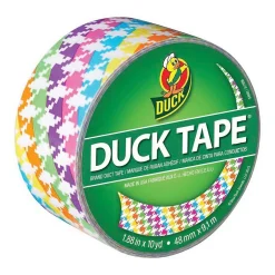 Duck ® Printed Duct Tape, 10 yds. Neon (282595)* Duct Tape