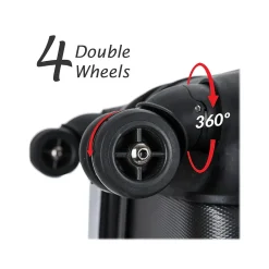 DUKAP Intely 2-Piece Hardside Spinner Luggage Set, TSA Checkpoint Friendly, (DKINT0SM-WIN)