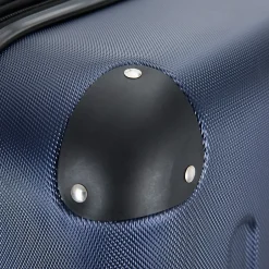 DUKAP Intely 2-Piece Hardside Spinner Luggage Set, TSA Checkpoint Friendly, (DKINT0SM-BLU)