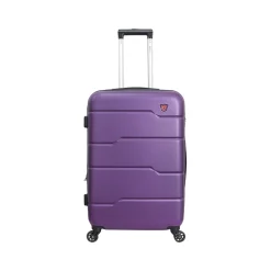 DUKAP Rodez 20" Hardside Carry-On Suitcase, 4-Wheeled Spinner, TSA Checkpoint Friendly, (DKROD00S-PUR)