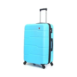 DUKAP Rodez 3-Piece Hardside Spinner Luggage Set, TSA Checkpoint Friendly, (DKRODSML-LBL)