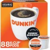 Keurig K-Cups<Dunkin' Midnight Coffee Keurig® K-Cup® Pods, Dark Roast, 88/Carton (400849)