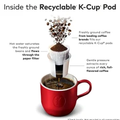 Keurig K-Cups<Dunkin' Milk Chocolate Hot Cocoa, 0.51 oz. Keurig® K-Cup® Pods, 22/Box (611247377215)