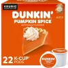 Keurig K-Cups<Dunkin' Pumpkin Spice Coffee Keurig® K-Cup® Pods, Light Roast, 22/Box (5000202812)