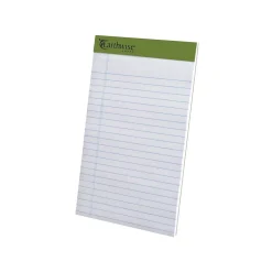 Ampad Earthwise by Notepads, 5" x 8", College Ruled, White, 40 Sheets/Pad, 6 Pads/Pack (40112R) Discount