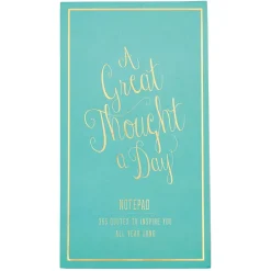 Eccolo A Great Thought A Day 365 Notepad, 6" x 8", 365 Sheets (T609A-ST) Online