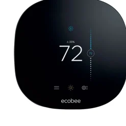 Smart Thermostats<ecobee 3 Lite 2.0 WiFi Smart Thermostat, White/Black/Silver (EB-STATE3LT-02)